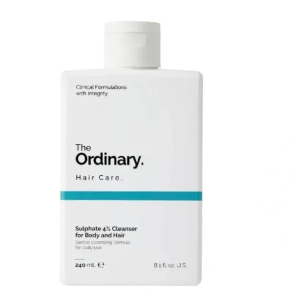 The Ordinary Sulphate 4% Cleanser for Body and Hair 240 mL - Fresh Bloom Skin - Premium Skincare Solutions for Nourished, Hydrated, and Radiant Skin Every Day