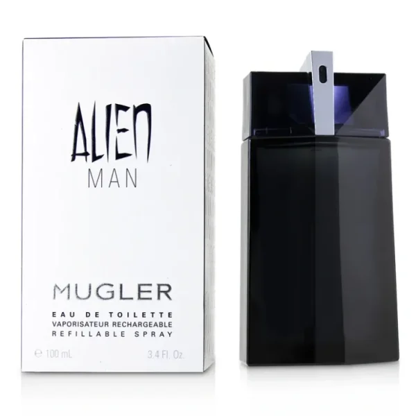 Thierry Mugler (Mugler) Alien Man Eau De Toilette Refillable Spray 100ml/3.4oz - Fresh Bloom Skin - Premium Skincare Solutions for Nourished, Hydrated, and Radiant Skin Every Day
