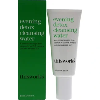 ThisWorks Evening Detox Cleansing Water by ThisWorks for Unisex - 6.8 oz Cleanser - Fresh Bloom Skin - Premium Skincare Solutions for Nourished, Hydrated, and Radiant Skin Every Day