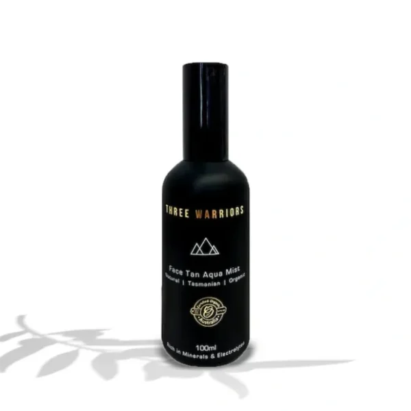 Three Warriors Face Tan Aqua Mist 100ml - Fresh Bloom Skin - Premium Skincare Solutions for Nourished, Hydrated, and Radiant Skin Every Day