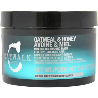 TIGI Catwalk Oatmeal Honey Intense Nourishing Mask by TIGI for Unisex - 7.05 oz Mask - Fresh Bloom Skin - Premium Skincare Solutions for Nourished, Hydrated, and Radiant Skin Every Day