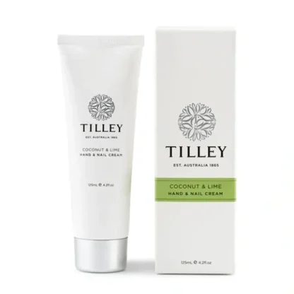 TILLEY TILLEY -Coconut & Lime Deluxe Hand & Nail Cream 125ml Fixed size - Fresh Bloom Skin - Premium Skincare Solutions for Nourished, Hydrated, and Radiant Skin Every Day