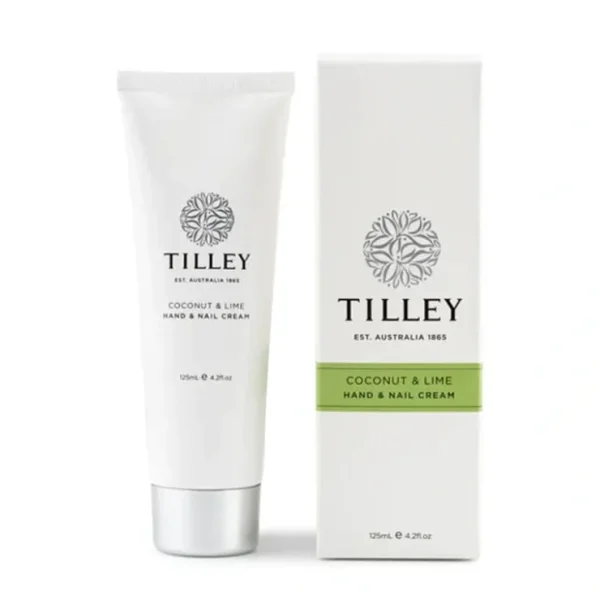 TILLEY TILLEY -Coconut & Lime Deluxe Hand & Nail Cream 125ml Fixed size - Fresh Bloom Skin - Premium Skincare Solutions for Nourished, Hydrated, and Radiant Skin Every Day
