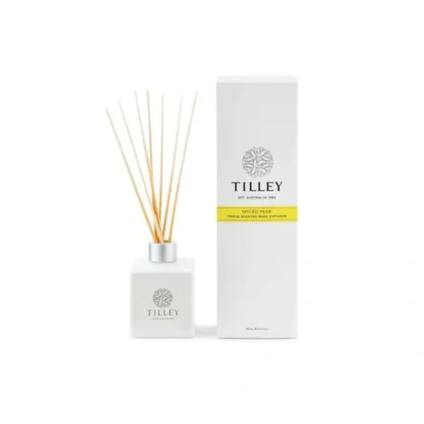TILLEY TILLEY -Spiced Pear Aromatic Reed Diffuser 150ml Fixed size - Fresh Bloom Skin - Premium Skincare Solutions for Nourished, Hydrated, and Radiant Skin Every Day