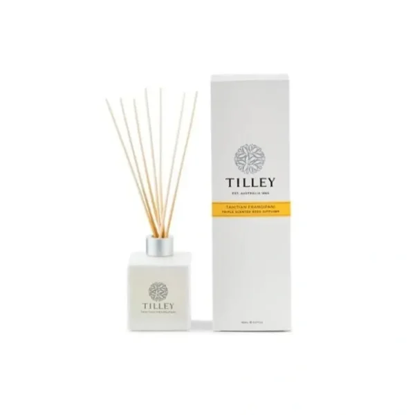 TILLEY TILLEY -Tahitian Frangipani Aromatic Reed Diffuser 150ml Fixed size - Fresh Bloom Skin - Premium Skincare Solutions for Nourished, Hydrated, and Radiant Skin Every Day