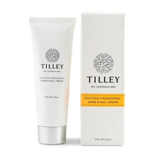 TILLEY TILLEY -Tahitian Frangipani Deluxe Hand & Nail Cream 125ml Fixed size - Fresh Bloom Skin - Premium Skincare Solutions for Nourished, Hydrated, and Radiant Skin Every Day