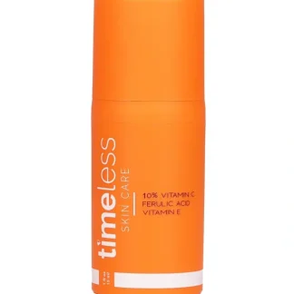 Timeless Skin Care 10% Vitamin C Serum + Vitamin E + Ferulic Acid 15ml/0.5oz - Fresh Bloom Skin - Premium Skincare Solutions for Nourished, Hydrated, and Radiant Skin Every Day