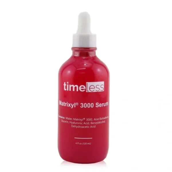 Timeless Skin Care Matrixyl 3000 Serum + Hyaluronic Acid (Refill) 120ml/4oz - Fresh Bloom Skin - Premium Skincare Solutions for Nourished, Hydrated, and Radiant Skin Every Day