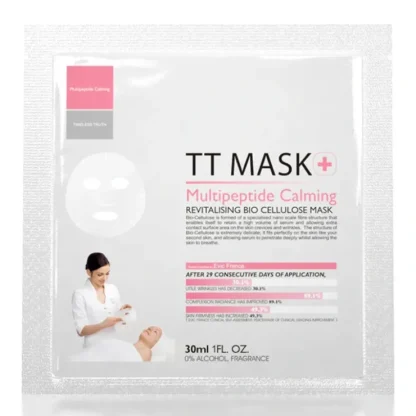 Timeless Truth TT Multipeptide Calming Revitalizing Luxury Face Mask (Single Mask) 30ml - Fresh Bloom Skin - Premium Skincare Solutions for Nourished, Hydrated, and Radiant Skin Every Day
