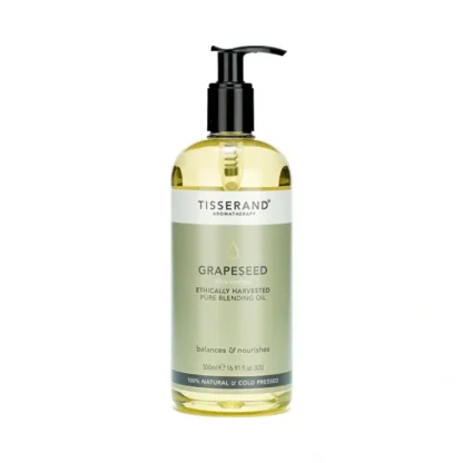 Tisserand Blending Oil Grapeseed 500ml - Fresh Bloom Skin - Premium Skincare Solutions for Nourished, Hydrated, and Radiant Skin Every Day