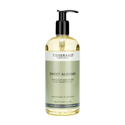 Tisserand Blending Oil Sweet Almond 500ml - Fresh Bloom Skin - Premium Skincare Solutions for Nourished, Hydrated, and Radiant Skin Every Day