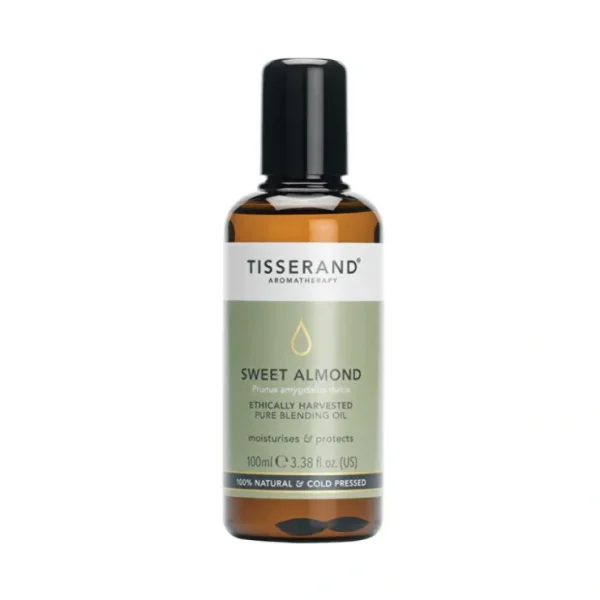 Tisserand Blending Oil Sweet Almond 100ml - Fresh Bloom Skin - Premium Skincare Solutions for Nourished, Hydrated, and Radiant Skin Every Day