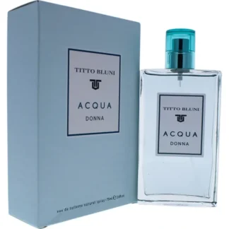 Titto Bluni Acqua Donna by Titto Bluni for Women - 2.6 oz EDT Spray - Fresh Bloom Skin - Premium Skincare Solutions for Nourished, Hydrated, and Radiant Skin Every Day