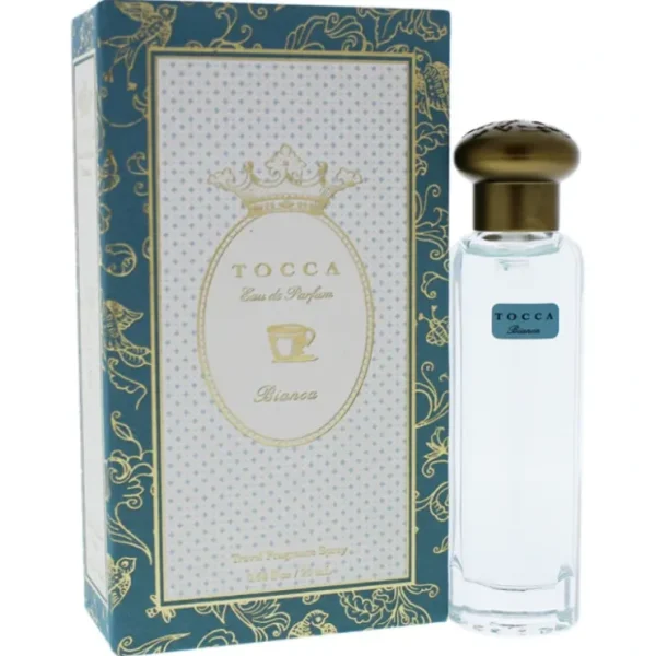 Tocca Bianca Travel Spray by Tocca for Women - 0.68 oz EDP Spray - Fresh Bloom Skin - Premium Skincare Solutions for Nourished, Hydrated, and Radiant Skin Every Day