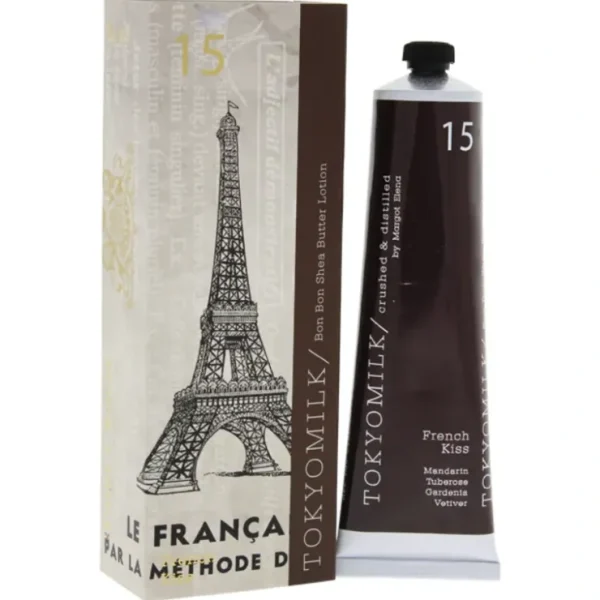 TokyoMilk Bon Bon Shea Butter Lotion - # 15 French Kiss by TokyoMilk for Women - 2.3 oz Lotion - Fresh Bloom Skin - Premium Skincare Solutions for Nourished, Hydrated, and Radiant Skin Every Day
