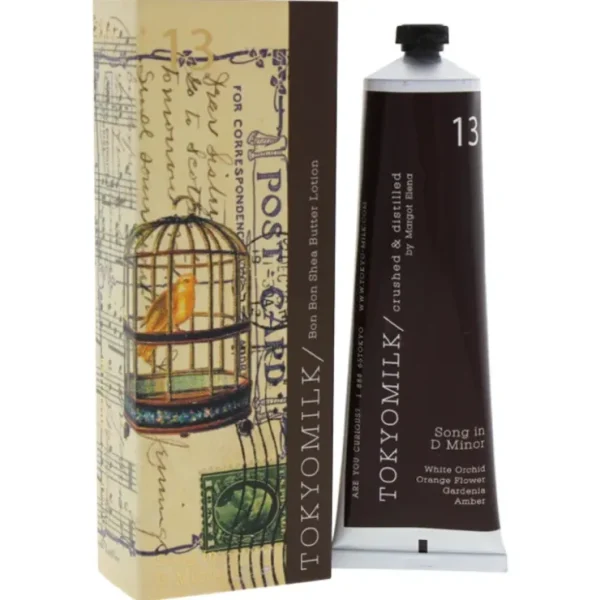 TokyoMilk Bon Bon Shea Butter Lotion - # 13 Song In D Minor by TokyoMilk for Women - 2.3 oz Lotion - Fresh Bloom Skin - Premium Skincare Solutions for Nourished, Hydrated, and Radiant Skin Every Day