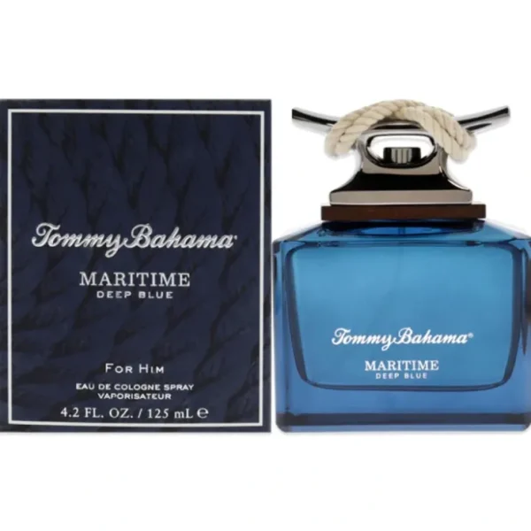 Tommy Bahama Maritime Deep Blue by Tommy Bahama for Men - 4.2 oz EDC Spray - Fresh Bloom Skin - Premium Skincare Solutions for Nourished, Hydrated, and Radiant Skin Every Day