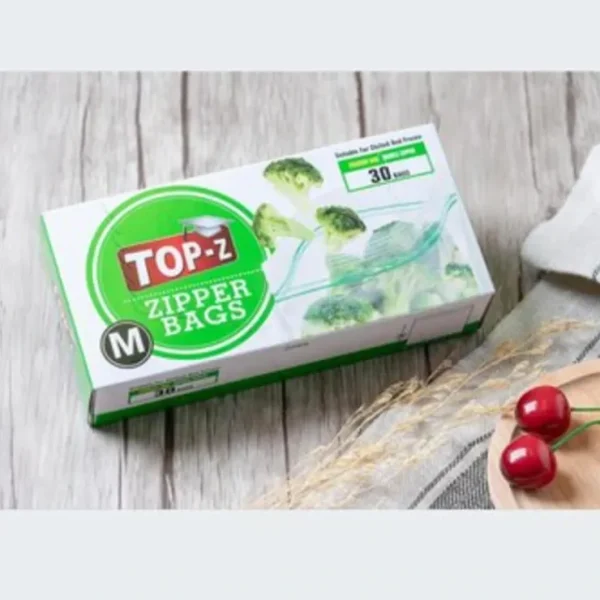 TOP-Z TOP-Z Japan Zipper Bags 27x20cm - Fresh Bloom Skin - Premium Skincare Solutions for Nourished, Hydrated, and Radiant Skin Every Day