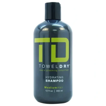 Towel Dry Hydrating Shampoo by Towel Dry for Men - 12 oz Shampoo - Fresh Bloom Skin - Premium Skincare Solutions for Nourished, Hydrated, and Radiant Skin Every Day