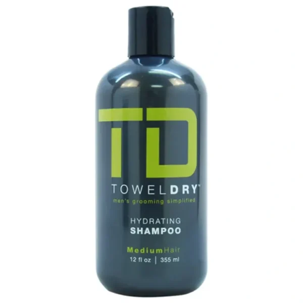 Towel Dry Hydrating Shampoo by Towel Dry for Men - 12 oz Shampoo - Fresh Bloom Skin - Premium Skincare Solutions for Nourished, Hydrated, and Radiant Skin Every Day