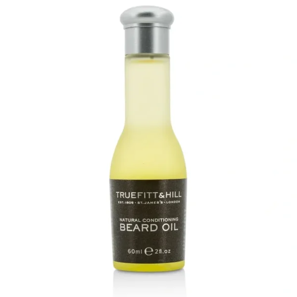 Truefitt & Hill Natural Conditioning Beard Oil 60ml/2oz - Fresh Bloom Skin - Premium Skincare Solutions for Nourished, Hydrated, and Radiant Skin Every Day