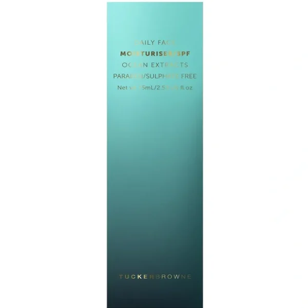 Tucker Browne Daily Face Moisturiser with SPF 75ml - Fresh Bloom Skin - Premium Skincare Solutions for Nourished, Hydrated, and Radiant Skin Every Day