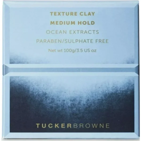 Tucker Browne Texture Clay 100g - Medium Hold - Fresh Bloom Skin - Premium Skincare Solutions for Nourished, Hydrated, and Radiant Skin Every Day