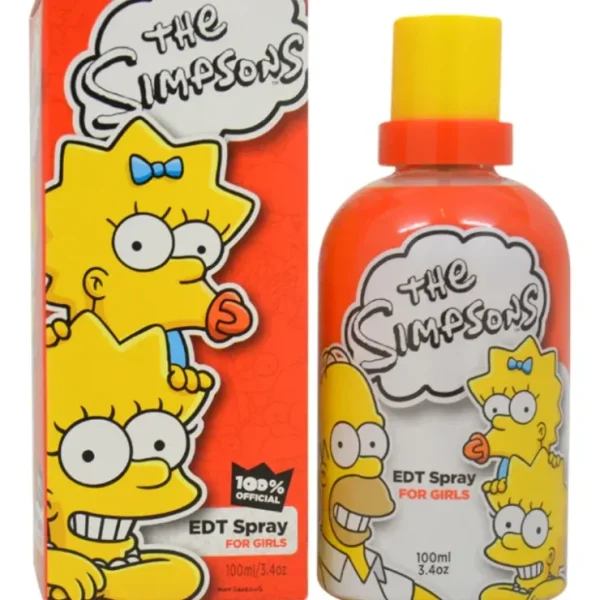Twentieth Century Fox The Simpsons - For Girls by Twentieth Century Fox for Kids - 3.4 oz EDT Spray - Fresh Bloom Skin - Premium Skincare Solutions for Nourished, Hydrated, and Radiant Skin Every Day