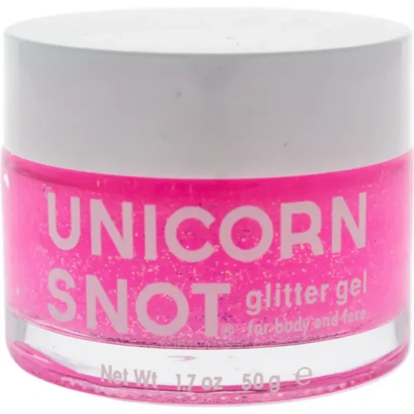 Unicorn Snot Glitter Gel for Body and Face - Pink by Unicorn Snot for Women - 1.7 oz Gel - Fresh Bloom Skin - Premium Skincare Solutions for Nourished, Hydrated, and Radiant Skin Every Day