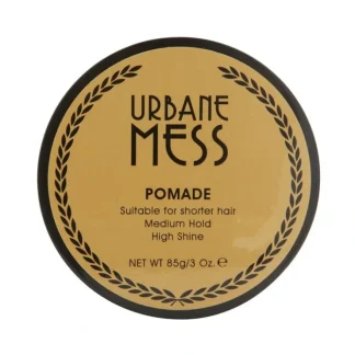 Urbane Mess Men's Hair Styling Pomade 85g - Fresh Bloom Skin - Premium Skincare Solutions for Nourished, Hydrated, and Radiant Skin Every Day
