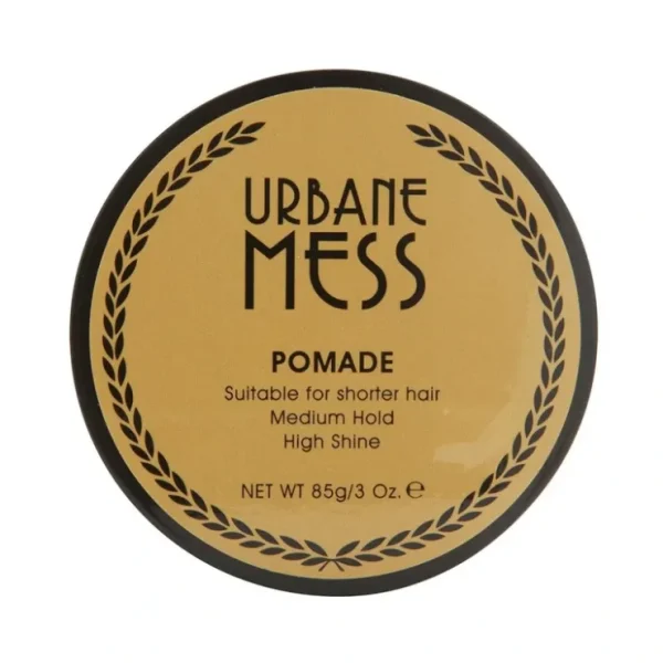 Urbane Mess Men's Hair Styling Pomade 85g - Fresh Bloom Skin - Premium Skincare Solutions for Nourished, Hydrated, and Radiant Skin Every Day