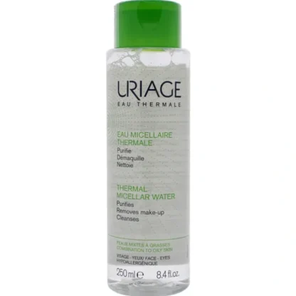 Uriage Thermal Micellar Water - Combination To Oily Skin by Uriage for Unisex - 8.4 oz Cleanser - Fresh Bloom Skin - Premium Skincare Solutions for Nourished, Hydrated, and Radiant Skin Every Day