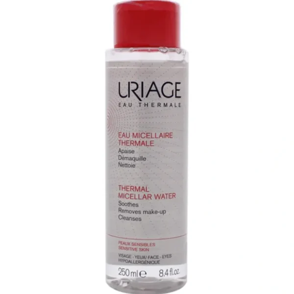 Uriage Thermal Micellar Water - Sensitive Skin by Uriage for Unisex - 8.4 oz Cleanser - Fresh Bloom Skin - Premium Skincare Solutions for Nourished, Hydrated, and Radiant Skin Every Day