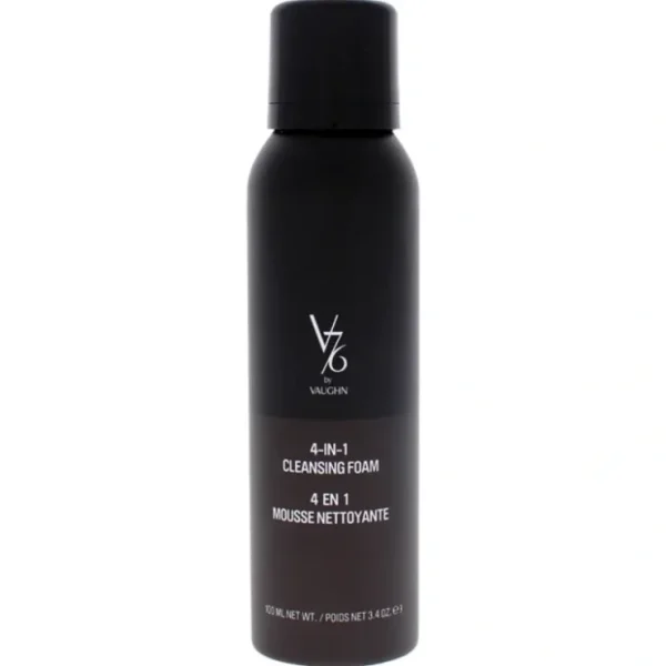 V76 by Vaughn 4-In-1 Cleansing Foam by V76 by Vaughn for Unisex - 3.4 oz Cleanser - Fresh Bloom Skin - Premium Skincare Solutions for Nourished, Hydrated, and Radiant Skin Every Day