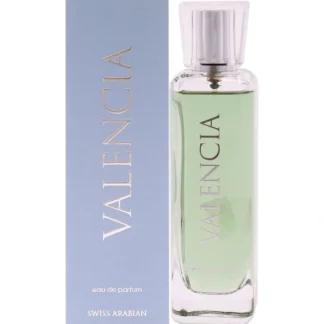 Valencia by Swiss Arabian for Unisex - 3.4 oz EDP Spray - Fresh Bloom Skin - Premium Skincare Solutions for Nourished, Hydrated, and Radiant Skin Every Day