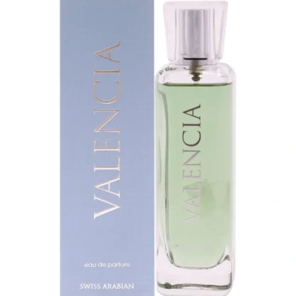 Valencia by Swiss Arabian for Unisex - 3.4 oz EDP Spray - Fresh Bloom Skin - Premium Skincare Solutions for Nourished, Hydrated, and Radiant Skin Every Day