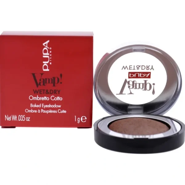 Vamp! Wet and Dry Baked Eyeshadow - 103 Rose Gold by Pupa Milano for Women - 0.035 oz Eye Shadow - Fresh Bloom Skin - Premium Skincare Solutions for Nourished, Hydrated, and Radiant Skin Every Day