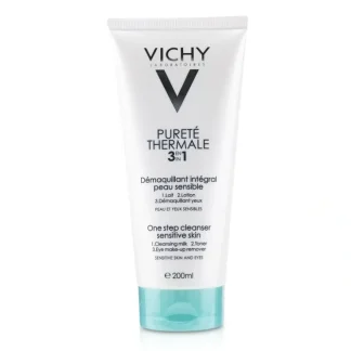 Vichy Purete Thermale 3 In 1 One Step Cleanser (For Sensitive Skin) (Exp. Date 09/2022) 200ml/6.76oz - Fresh Bloom Skin - Premium Skincare Solutions for Nourished, Hydrated, and Radiant Skin Every Day