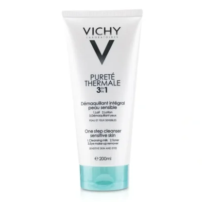 Vichy Purete Thermale 3 In 1 One Step Cleanser (For Sensitive Skin) (Exp. Date 09/2022) 200ml/6.76oz - Fresh Bloom Skin - Premium Skincare Solutions for Nourished, Hydrated, and Radiant Skin Every Day
