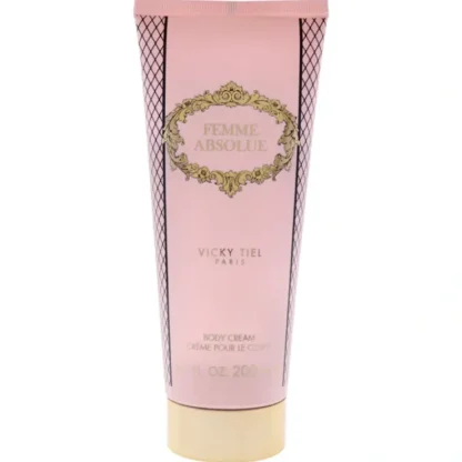 Vicky Tiel Femme Absolue by Vicky Tiel for Women - 6.7 oz Body Cream - Fresh Bloom Skin - Premium Skincare Solutions for Nourished, Hydrated, and Radiant Skin Every Day