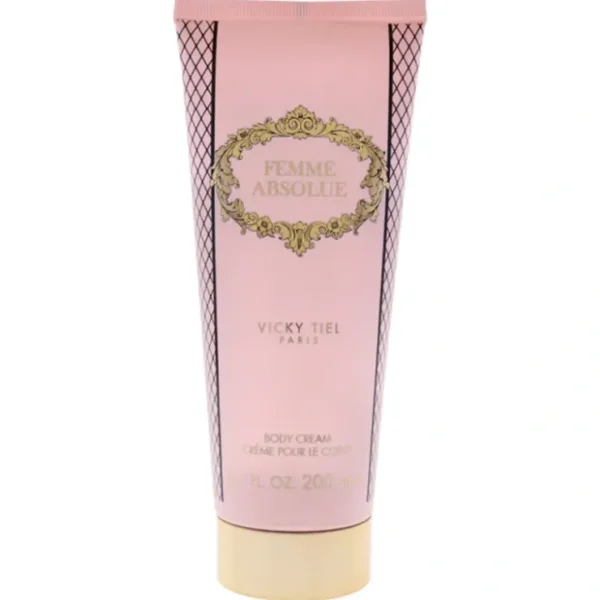 Vicky Tiel Femme Absolue by Vicky Tiel for Women - 6.7 oz Body Cream - Fresh Bloom Skin - Premium Skincare Solutions for Nourished, Hydrated, and Radiant Skin Every Day