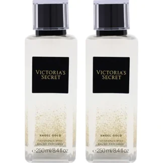 Victorias Secret Gold Angel by Victorias Secret for Women - 8.4 oz Fragrance Mist - Pack of 2 - Fresh Bloom Skin - Premium Skincare Solutions for Nourished, Hydrated, and Radiant Skin Every Day