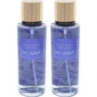 Victorias Secret Love Addict by Victorias Secret for Women - 8.4 oz Fragrance Mist - Pack of 2 - Fresh Bloom Skin - Premium Skincare Solutions for Nourished, Hydrated, and Radiant Skin Every Day