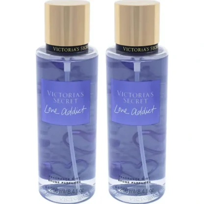 Victorias Secret Love Addict by Victorias Secret for Women - 8.4 oz Fragrance Mist - Pack of 2 - Fresh Bloom Skin - Premium Skincare Solutions for Nourished, Hydrated, and Radiant Skin Every Day