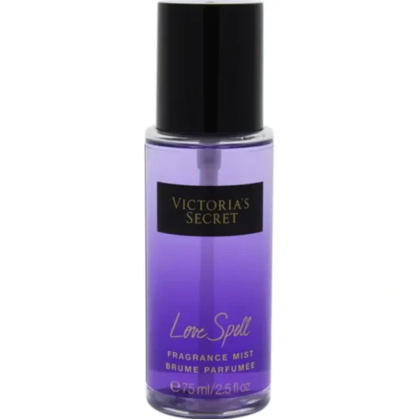 Victorias Secret Love Spell by Victorias Secret for Women - 2.5 oz Fragrance Mist - Fresh Bloom Skin - Premium Skincare Solutions for Nourished, Hydrated, and Radiant Skin Every Day
