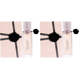 Viktor & Rolf Flowerbomb by Viktor and Rolf for Women - 0.68 oz EDP Spray - Pack of 2 - Fresh Bloom Skin - Premium Skincare Solutions for Nourished, Hydrated, and Radiant Skin Every Day
