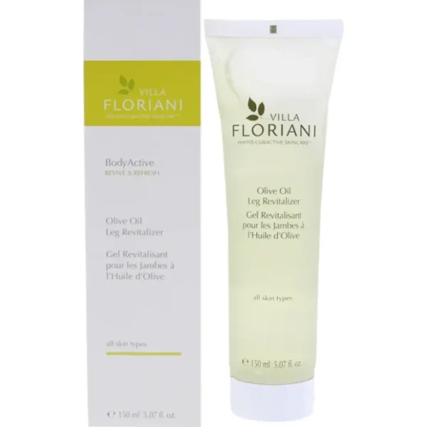 Villa Floriani Olive Oil Leg Revitalizer by Villa Floriani for Unisex - 5.07 oz Revitalizer - Fresh Bloom Skin - Premium Skincare Solutions for Nourished, Hydrated, and Radiant Skin Every Day