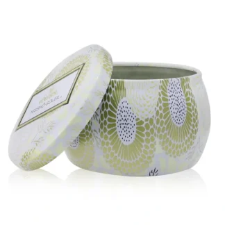 Voluspa Mini Tin Candle - Nissho Soleil 113g/4oz - Fresh Bloom Skin - Premium Skincare Solutions for Nourished, Hydrated, and Radiant Skin Every Day