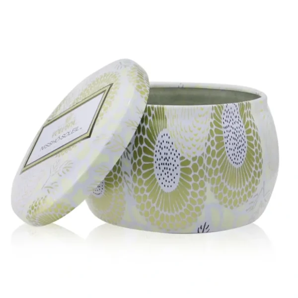 Voluspa Mini Tin Candle - Nissho Soleil 113g/4oz - Fresh Bloom Skin - Premium Skincare Solutions for Nourished, Hydrated, and Radiant Skin Every Day