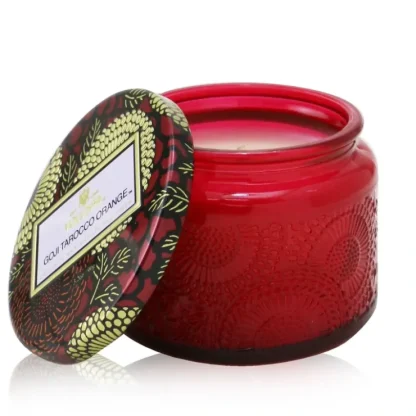 Voluspa Petite Jar Candle - Goji And Tarocco Orange 90g/3.2oz - Fresh Bloom Skin - Premium Skincare Solutions for Nourished, Hydrated, and Radiant Skin Every Day